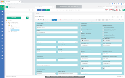 Vendor risk management